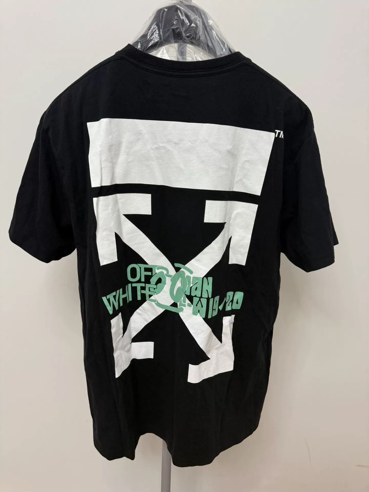 Off-White Off-White Waterfall Print Short Sleeve Tee Size US S / EU 44-46 / 1 - 2 Thumbnail