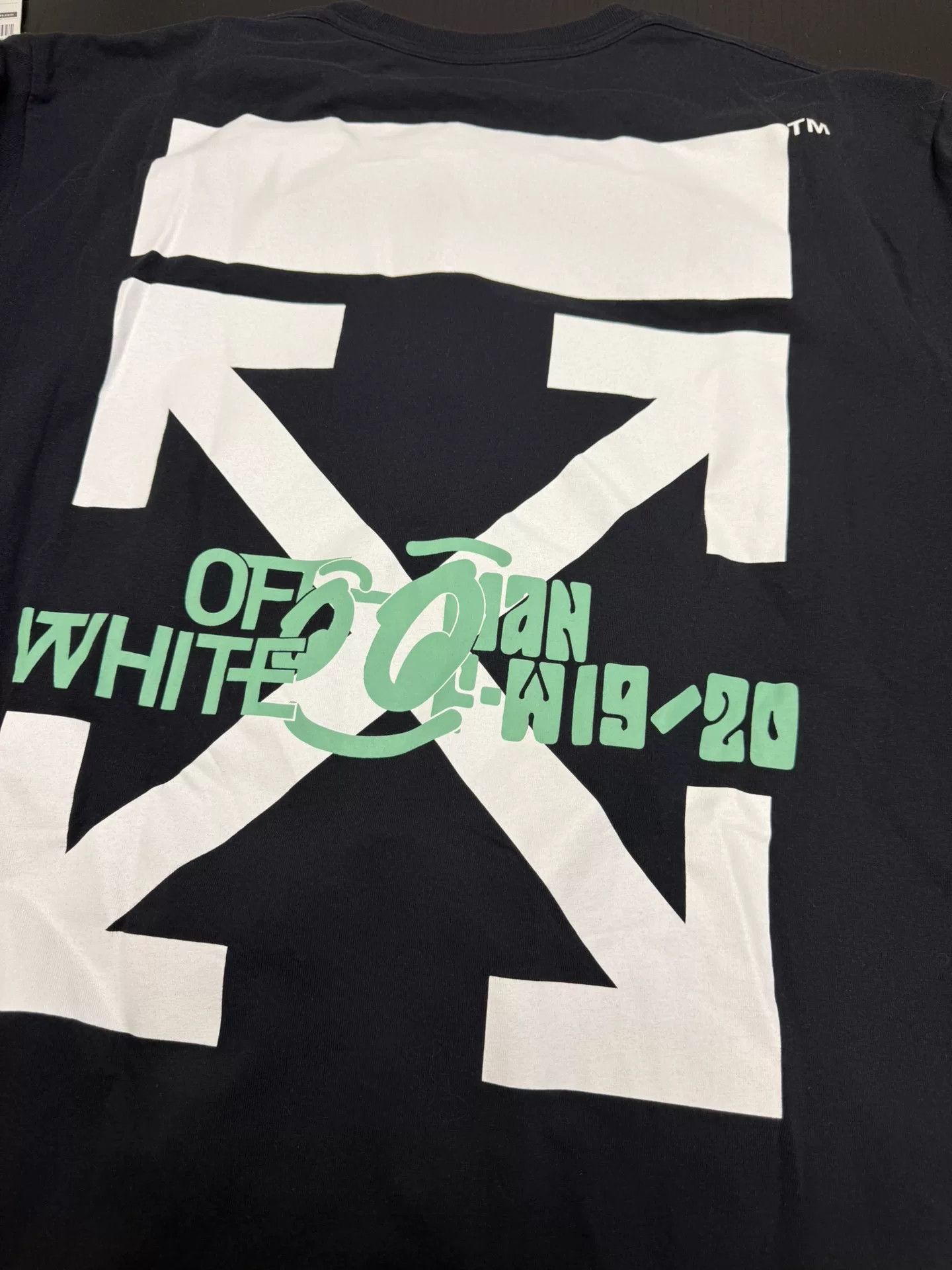 Off-White Off-White Waterfall Print Short Sleeve Tee Size US S / EU 44-46 / 1 - 8 Thumbnail
