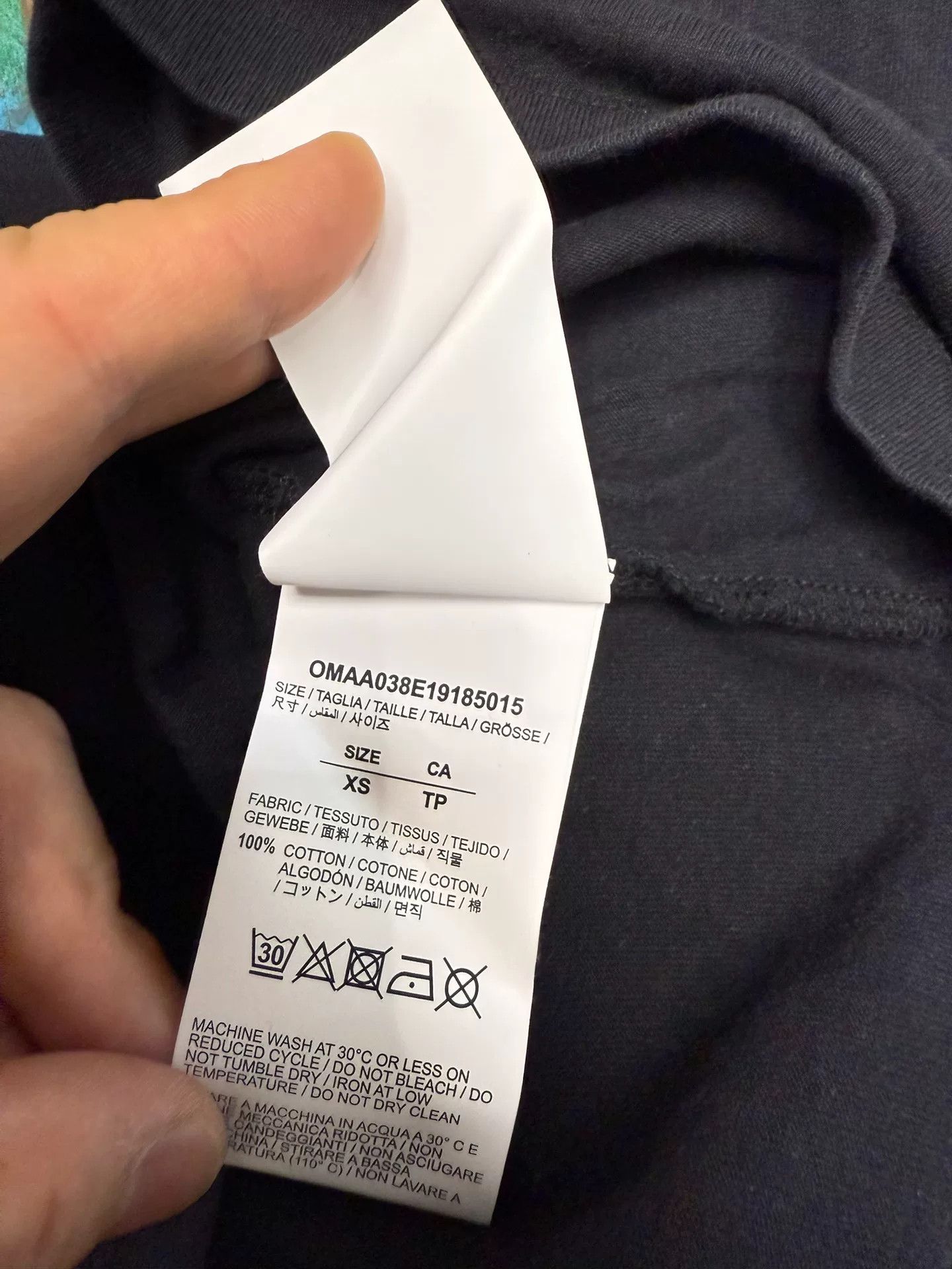 Off-White Off-White Waterfall Print Short Sleeve Tee Size US S / EU 44-46 / 1 - 6 Thumbnail