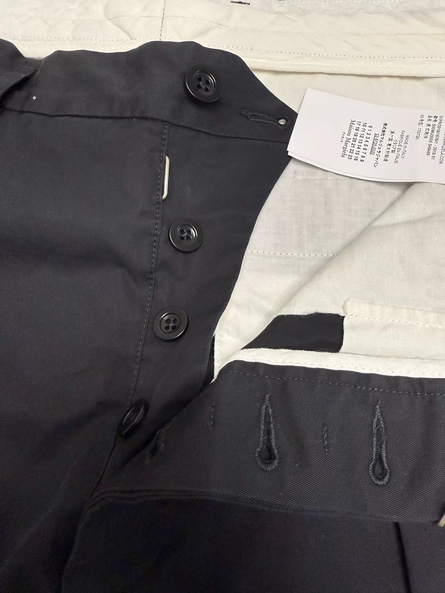 Maison Margiela Maison Margiela 7/10 Casual Cropped Pants Size US 32 / EU 48 - 4 Thumbnail