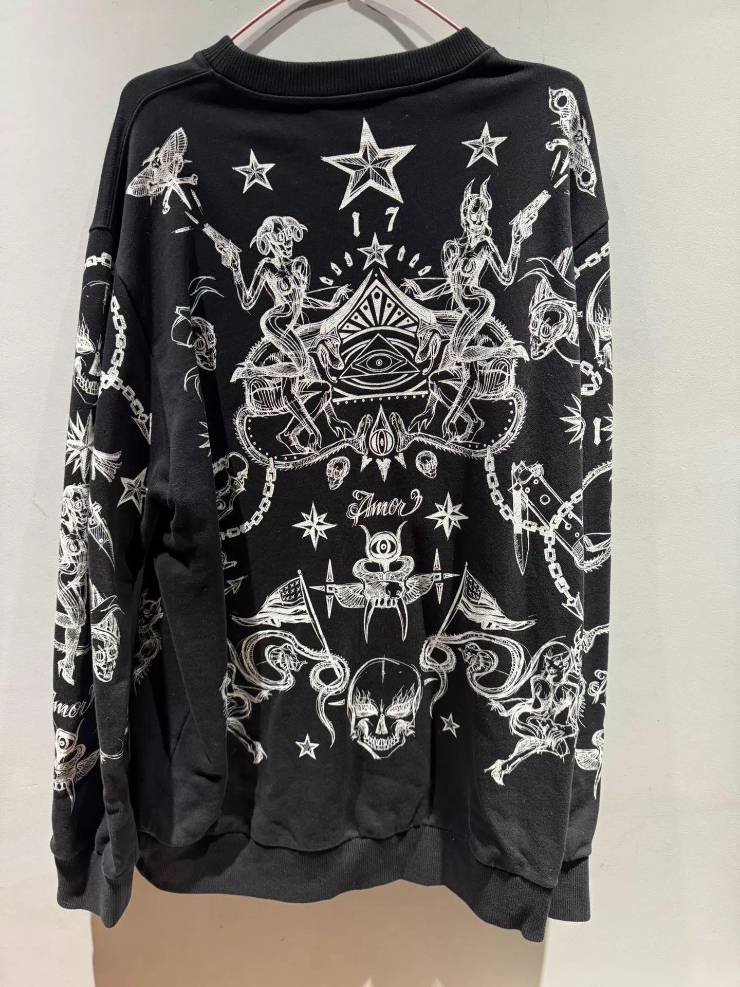 Givenchy Givenchy Printed Crewneck Casual Sweatshirt Size US M / EU 48-50 / 2 - 8 Thumbnail