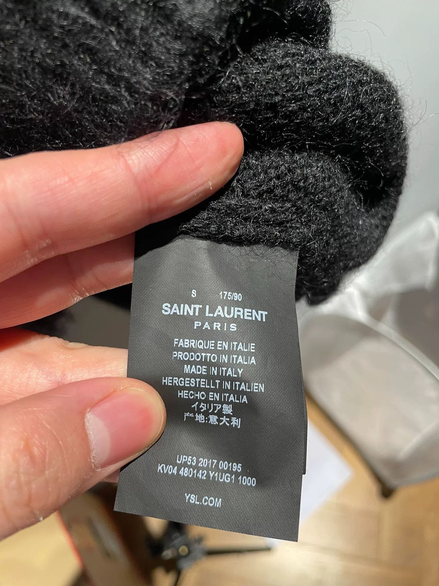 Saint Laurent Paris Saint Laurent Angora Sweater Size US S / EU 44-46 / 1 - 4 Thumbnail