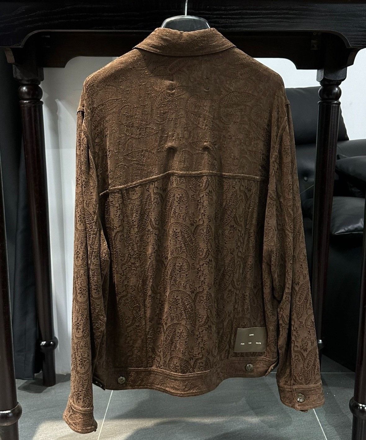 Song For The Mute SFTM 24.1 Paisley Jacquard Jacket Size US M / EU 48-50 / 2 - 2 Thumbnail