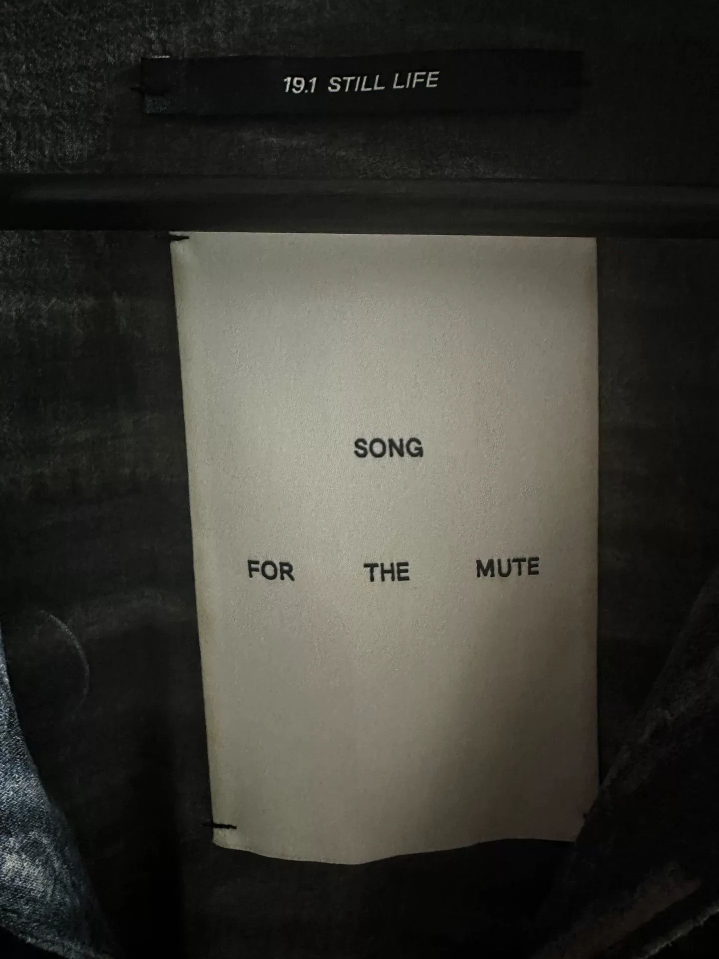 Song For The Mute SFTM 19.1 Still Life Textured Jacket Size US M / EU 48-50 / 2 - 3 Thumbnail