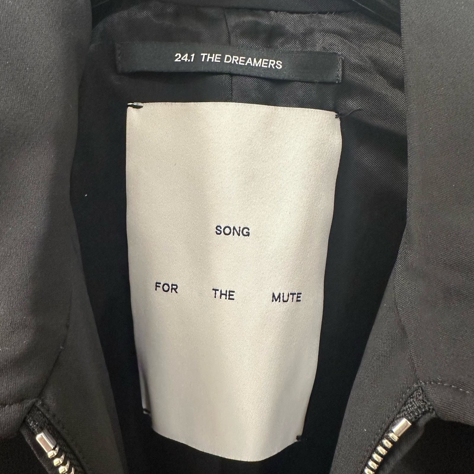 Song For The Mute SFTM 24.1 Black Coach Jacket Size US M / EU 48-50 / 2 - 3 Thumbnail