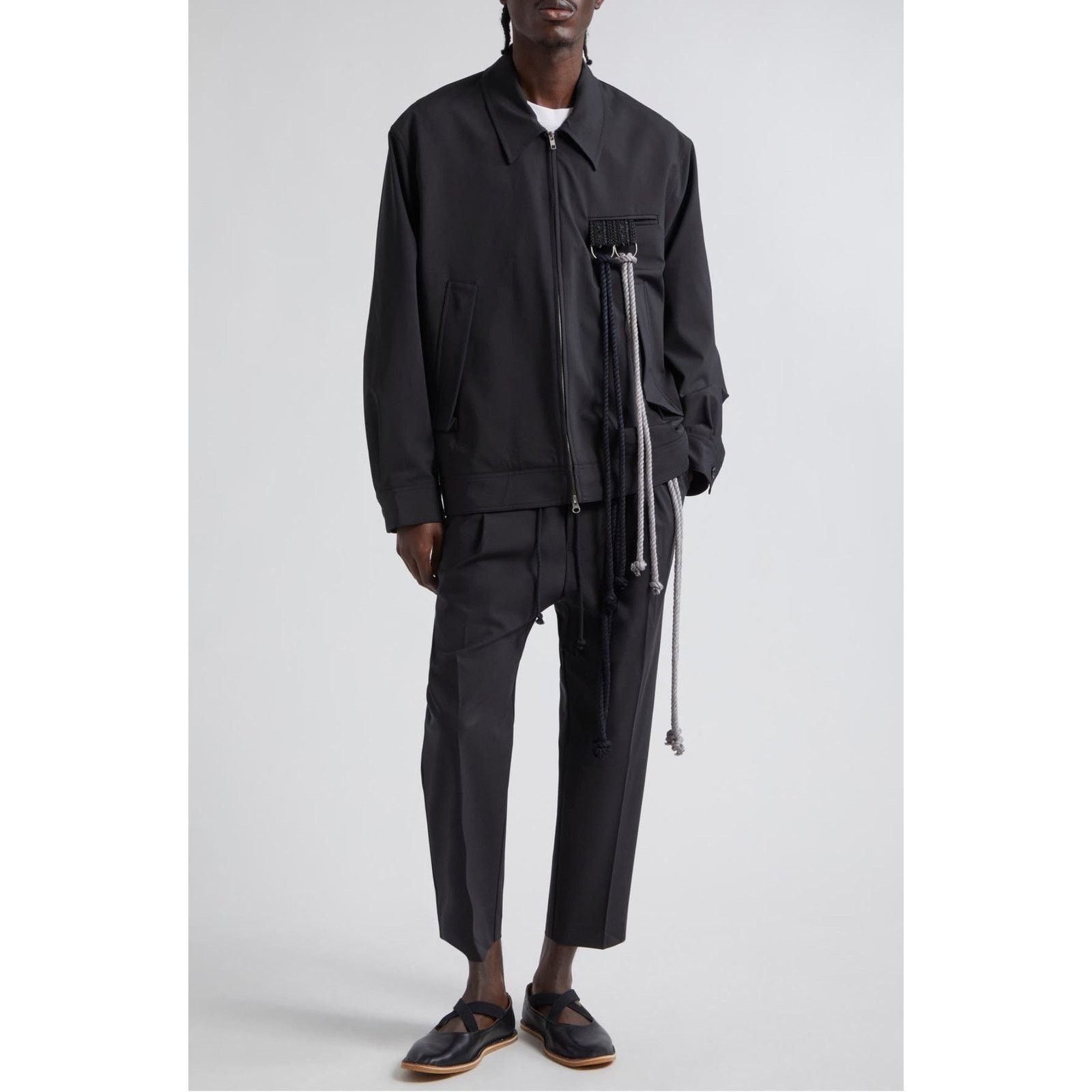 Song For The Mute SFTM 24.1 Black Coach Jacket Size US M / EU 48-50 / 2 - 8 Thumbnail
