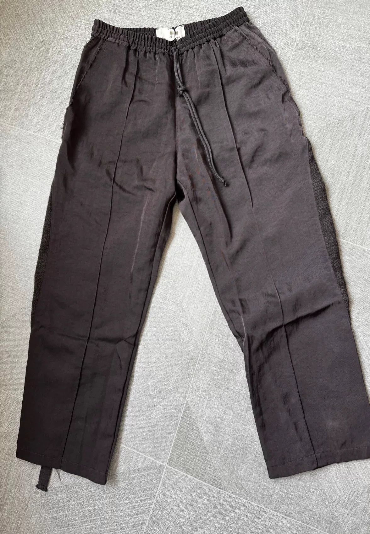 Song For The Mute sftm 24.2 TEARDROP Black Track Pants Size US 32 / EU 48 - 2 Thumbnail