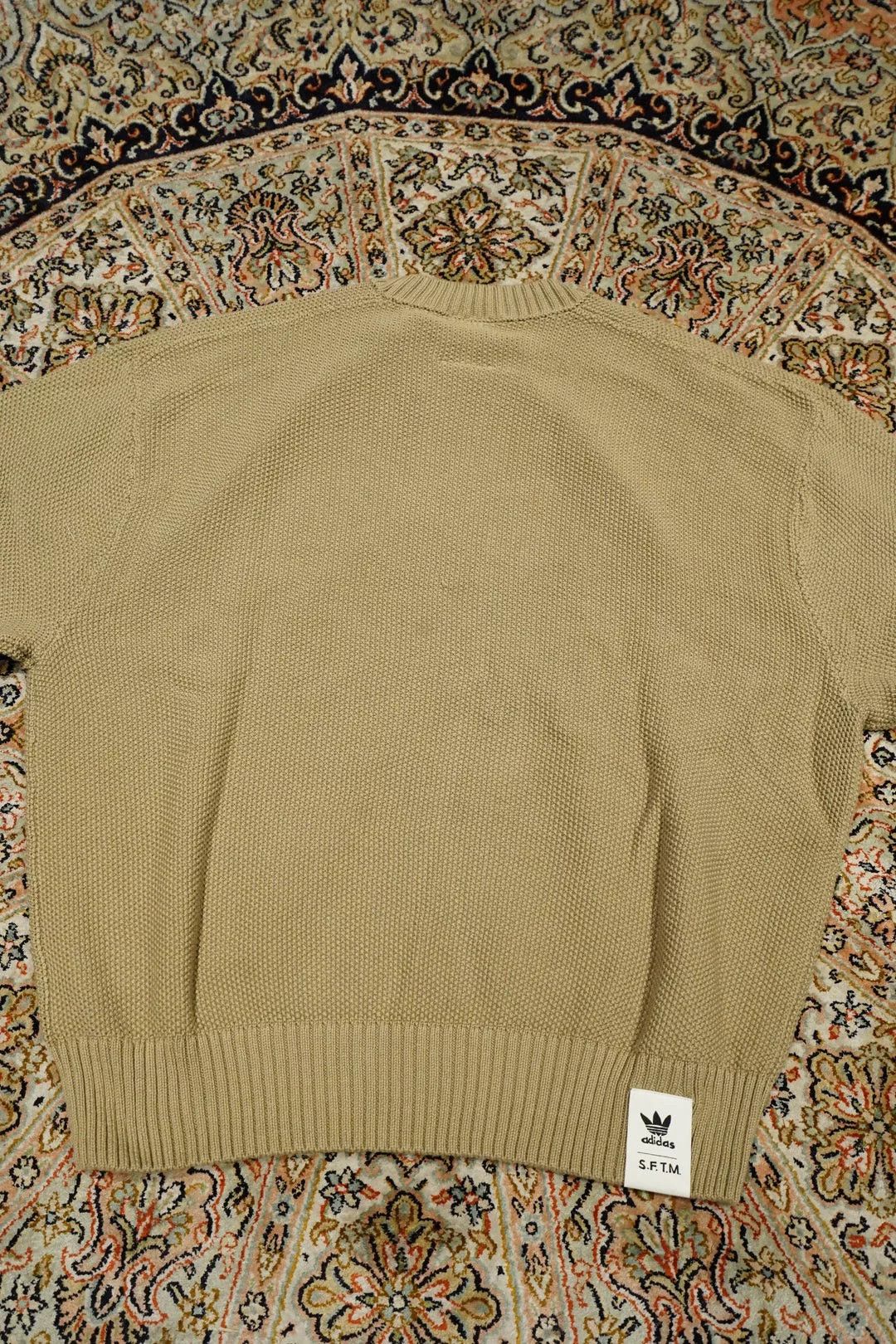 Song For The Mute SFTM x Adidas Sand Knit Sweater Size US L / EU 52-54 / 3 - 3 Thumbnail