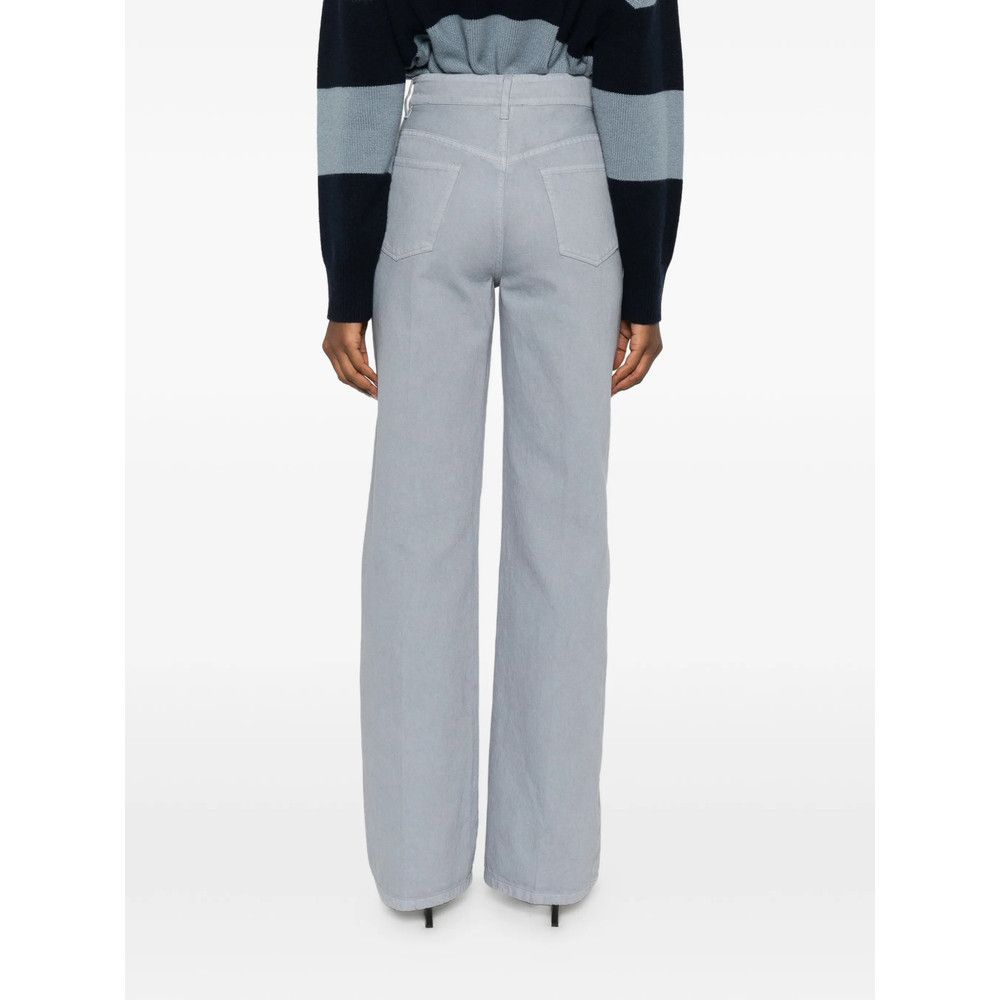 A.P.C. A.p.c. GREY Denim - Wide-Leg Jeans Size 25" / US 0 / IT 36 - 3 Thumbnail