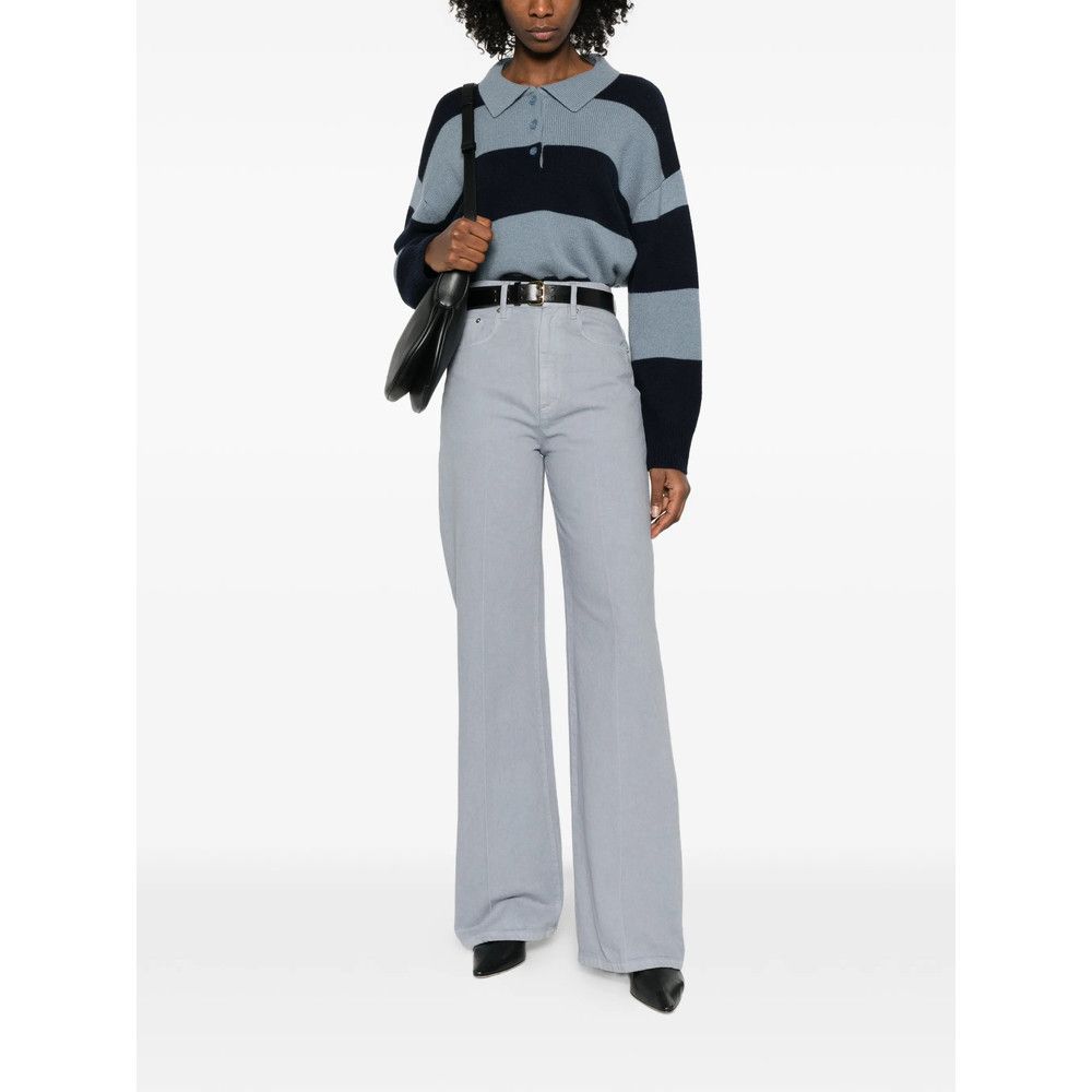A.P.C. A.p.c. GREY Denim - Wide-Leg Jeans Size 25" / US 0 / IT 36 - 5 Thumbnail
