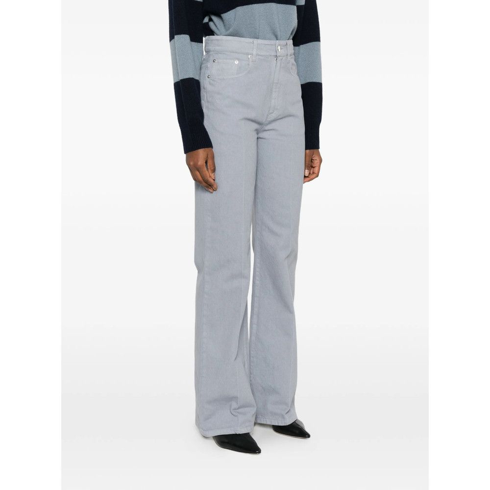 A.P.C. A.p.c. GREY Denim - Wide-Leg Jeans Size 27" / US 4 / IT 40 - 4 Thumbnail