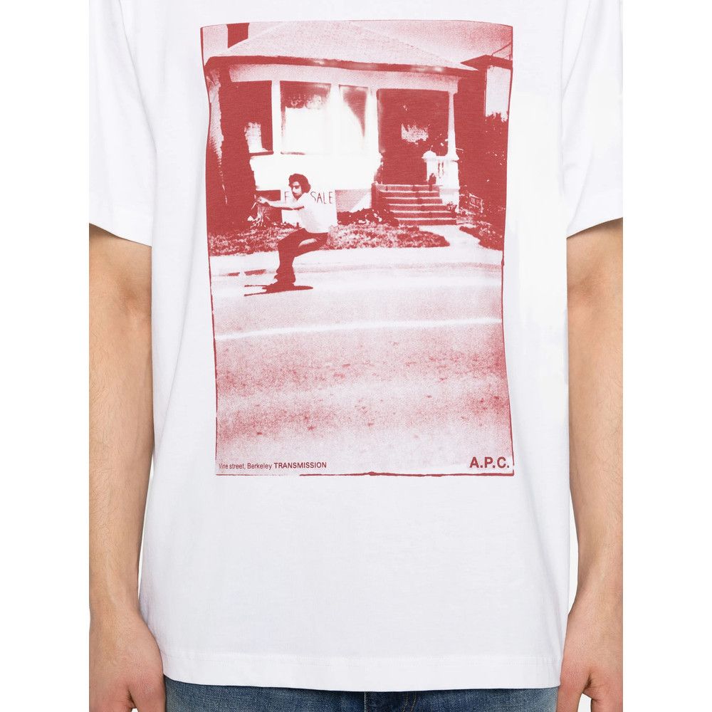 A.P.C. A.p.c. WHITE T-Shirts & Vests - T-Shirts Size US M / EU 48-50 / 2 - 4 Thumbnail