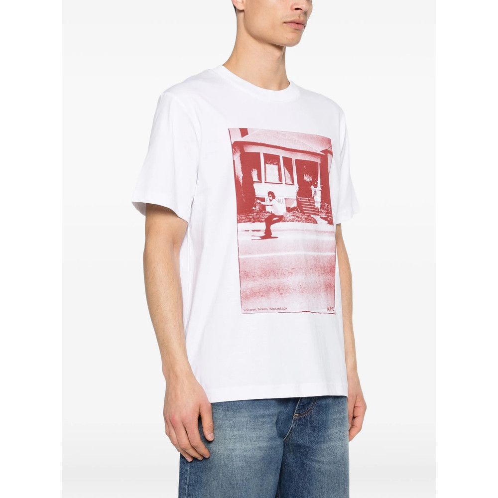 A.P.C. A.p.c. WHITE T-Shirts & Vests - T-Shirts Size US S / EU 44-46 / 1 - 2 Thumbnail
