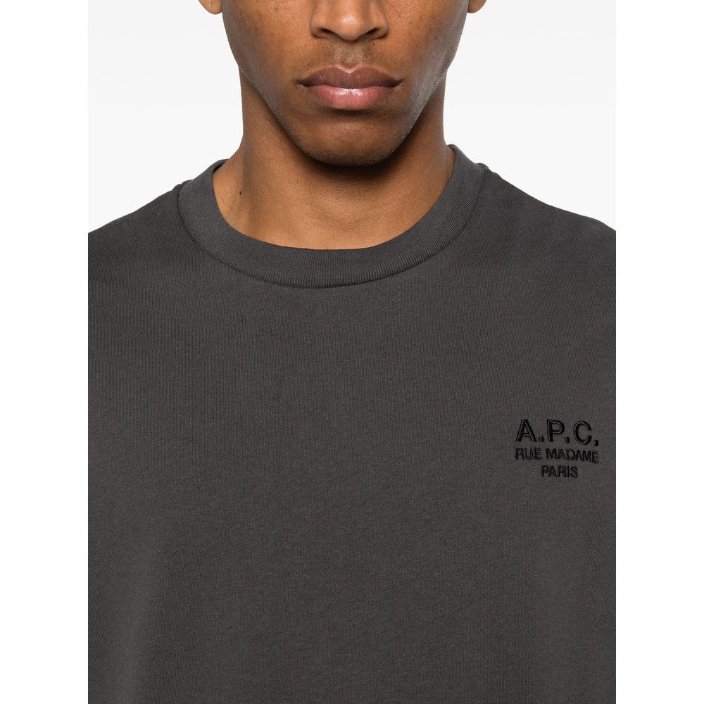 A.p.c. GREY T-Shirts & Vests - T-Shirts