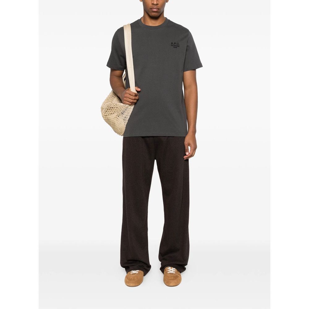 A.p.c. GREY T-Shirts & Vests - T-Shirts