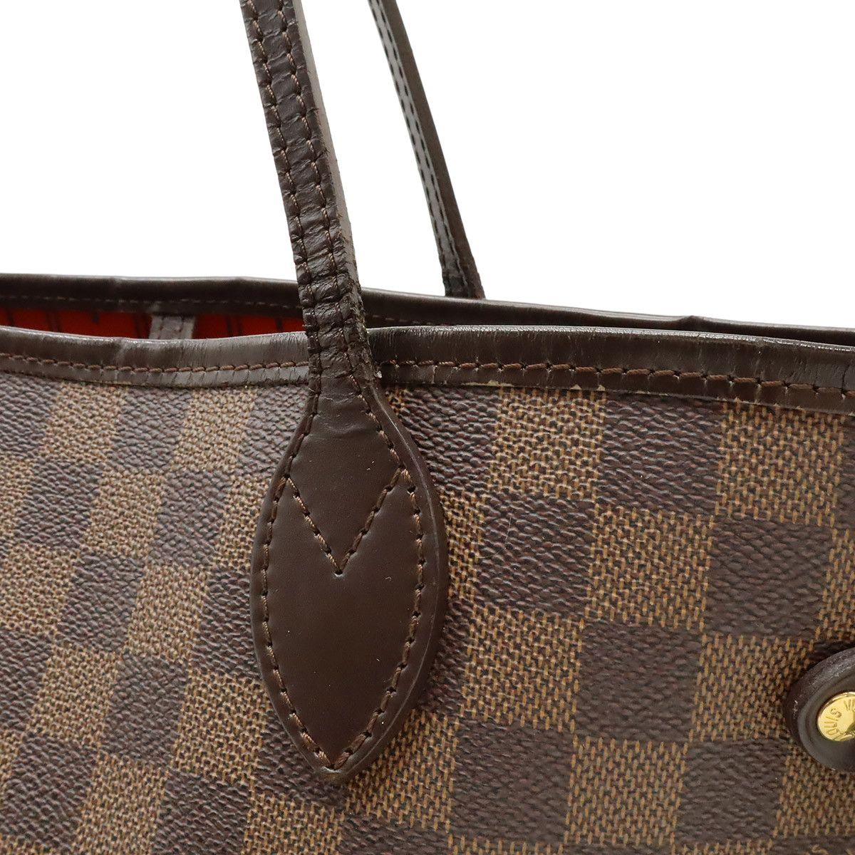 Louis Vuitton Louis Vuitton Louis Vuitton Neverfull MM Damier Canvas Tote Bag Textile Tote Bag N51105 DUTY FREE for USA Size ONE SIZE - 6 Thumbnail