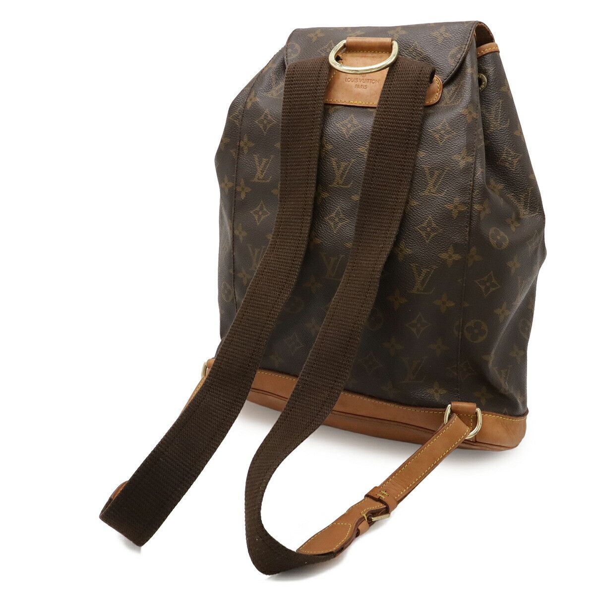 Louis Vuitton Louis Vuitton Louis Vuitton Montsouris Monogram Backpack Textile Backpack M51135 DUTY FREE for USA Size ONE SIZE - 2 Thumbnail