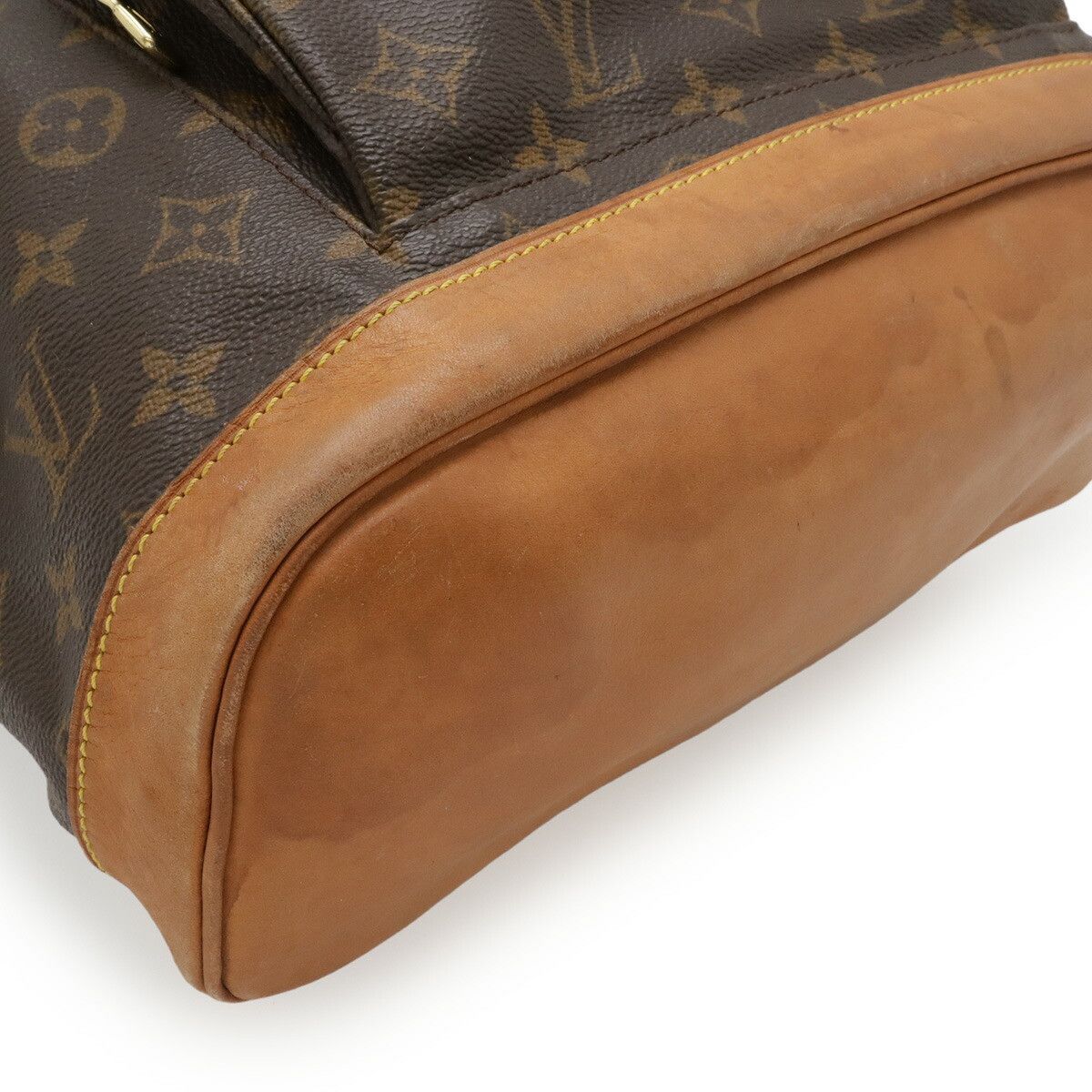 Louis Vuitton Louis Vuitton Louis Vuitton Montsouris Monogram Backpack Textile Backpack M51135 DUTY FREE for USA Size ONE SIZE - 3 Thumbnail