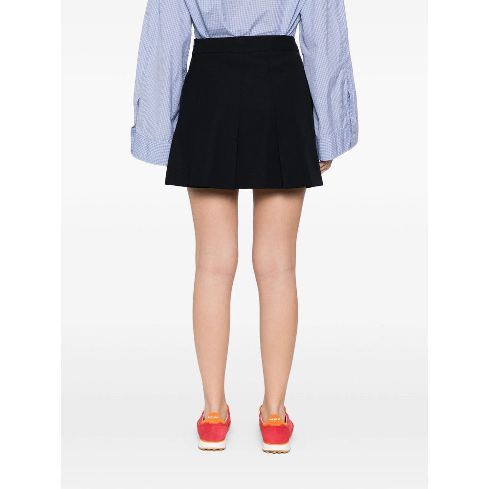 A.P.C. A.p.c. BLUE Skirts - Pleated Skirts Size 27" / US 4 / IT 40 - 4 Thumbnail