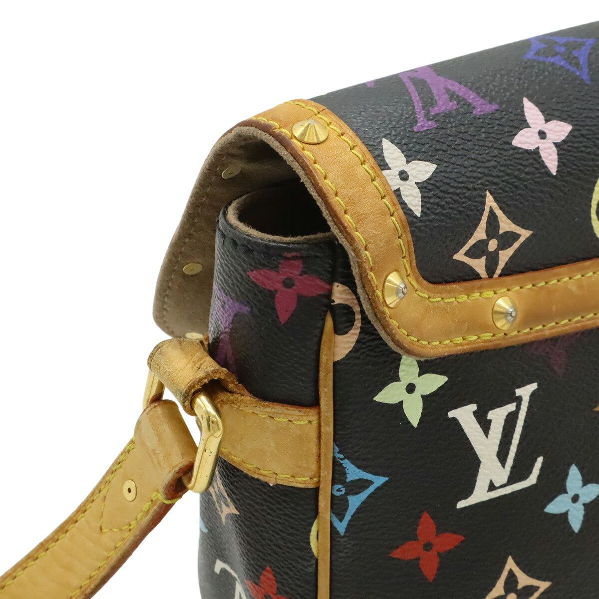 Louis Vuitton Louis Vuitton Louis Vuitton Monogram Multicolore Shoulder Bag Textile Shoulder Bag M92639 DUTY FREE for USA Size ONE SIZE - 4 Thumbnail