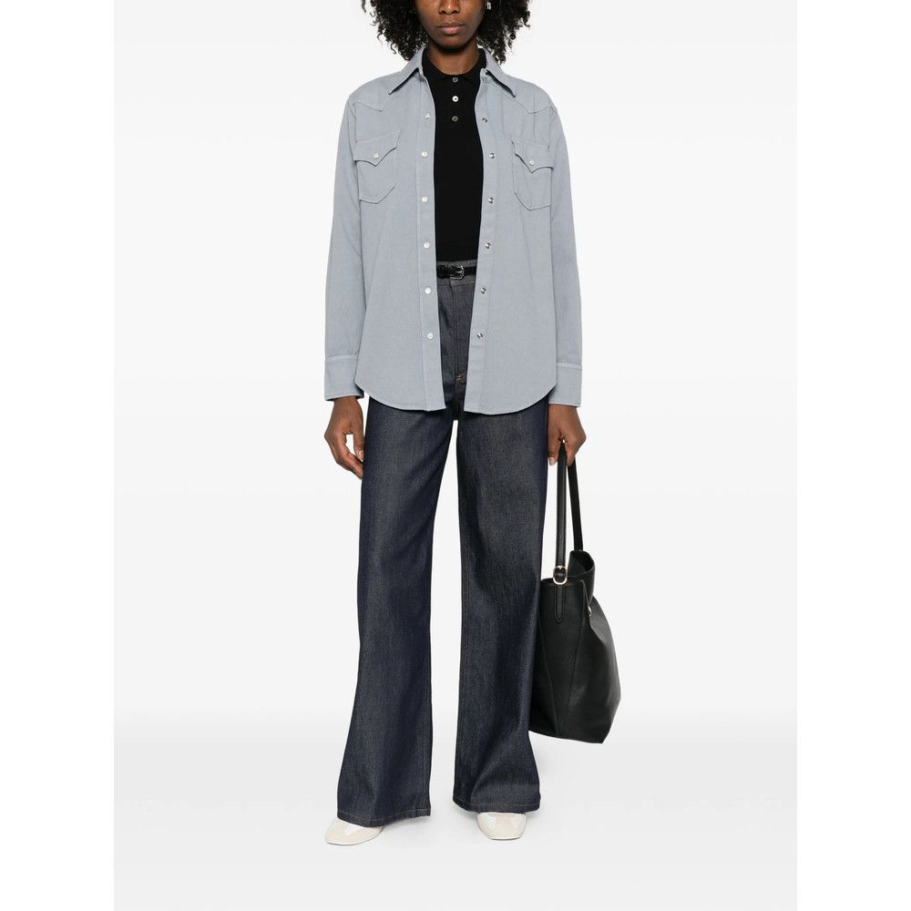 A.P.C. A.p.c. GREY Tops - Shirts Size M / US 6-8 / IT 42-44 - 3 Thumbnail