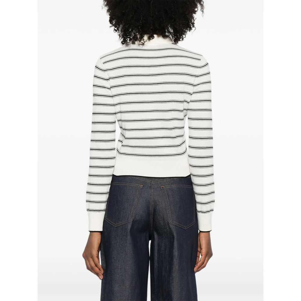 A.P.C. A.p.c. WHITE Knitwear - Cardigans Size XS / US 0-2 / IT 36-38 - 4 Thumbnail