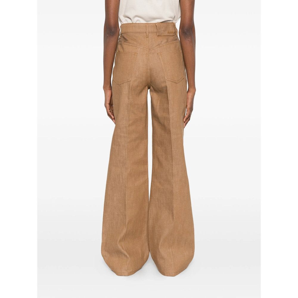 A.P.C. A.p.c. BROWN Denim - Wide-Leg Jeans Size 26" / US 2 / IT 38 - 3 Thumbnail