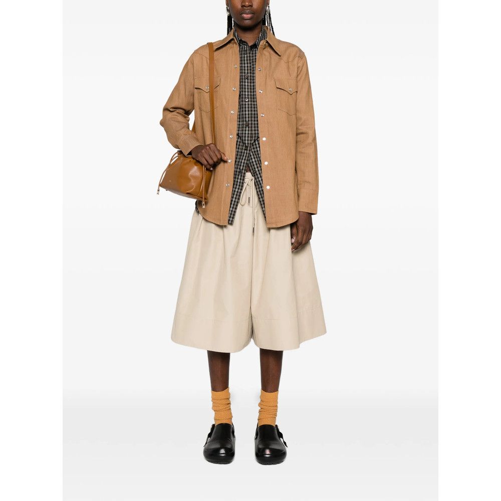 A.P.C. A.p.c. BROWN Tops - Shirts Size S / US 4 / IT 40 - 3 Thumbnail