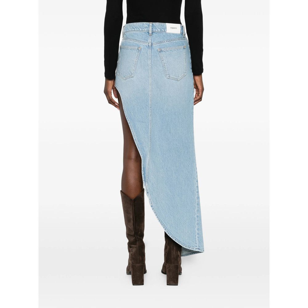 Coperni Coperni BLUE Skirts - Asymmetric & Draped Skirts Size 34" / US 12 / IT 48 - 5 Thumbnail