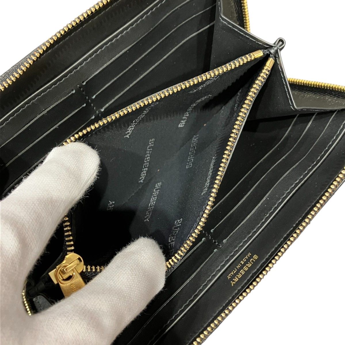 Burberry Burberry Burberry Lola Leather Long Wallet Leather Long Wallet 8049285 A1189 DUTY FREE for USA Size ONE SIZE - 6 Thumbnail