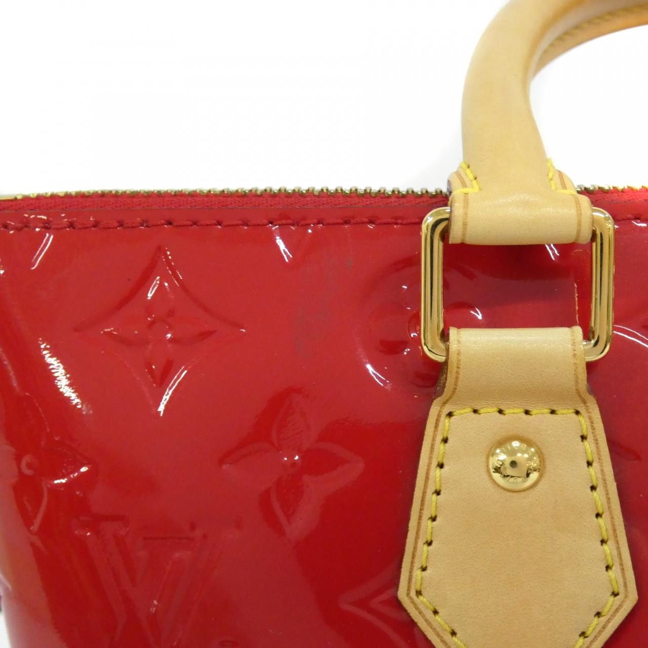 Louis Vuitton Louis Vuitton Louis Vuitton Montaigne Vernis Bag Plastic / Synthetic Handbag M90165 DUTY FREE for USA Size ONE SIZE - 7 Thumbnail