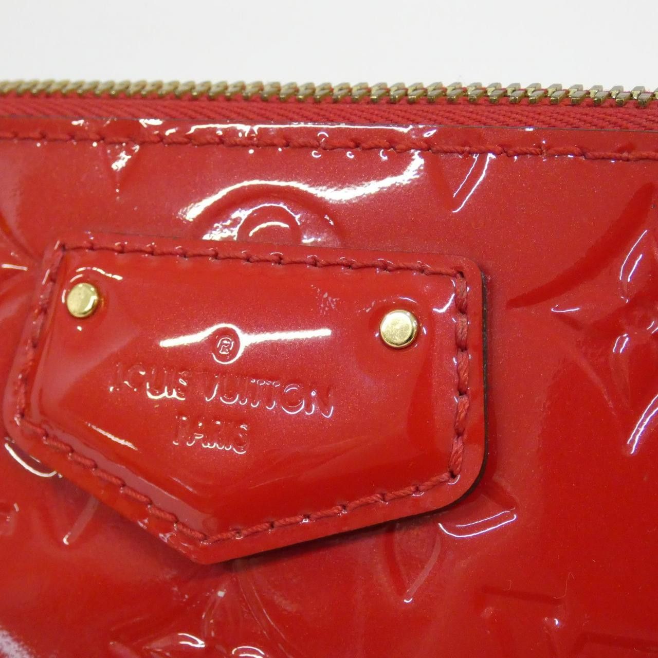 Louis Vuitton Louis Vuitton Louis Vuitton Montaigne Vernis Bag Plastic / Synthetic Handbag M90165 DUTY FREE for USA Size ONE SIZE - 5 Thumbnail