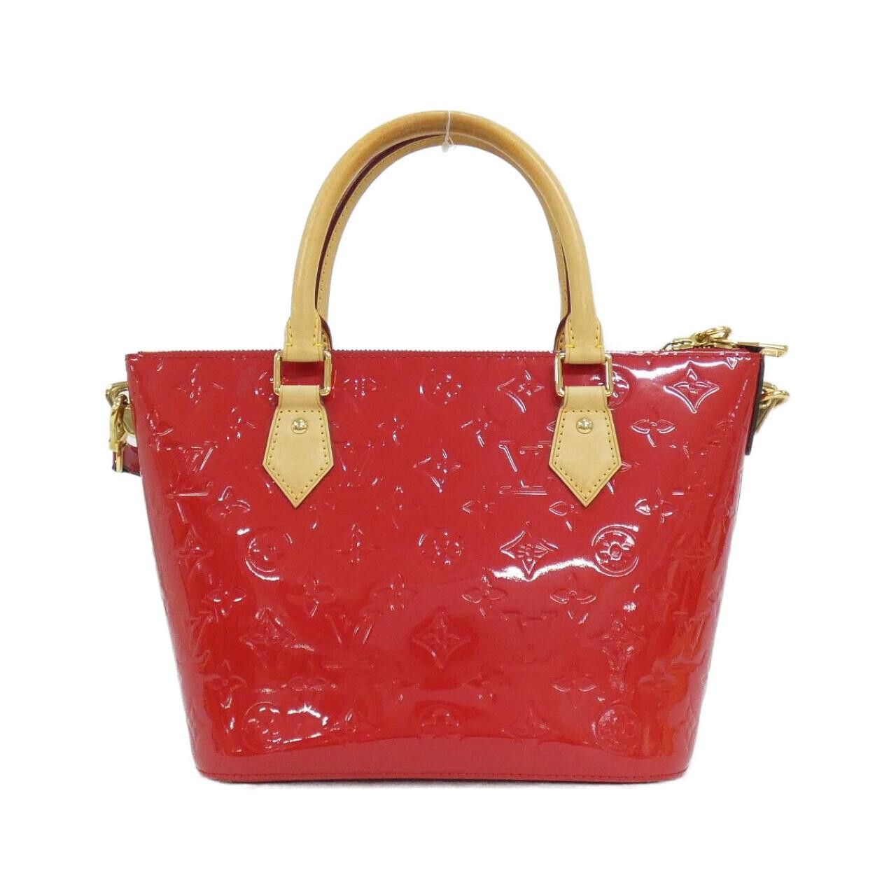Louis Vuitton Louis Vuitton Louis Vuitton Montaigne Vernis Bag Plastic / Synthetic Handbag M90165 DUTY FREE for USA Size ONE SIZE - 2 Thumbnail