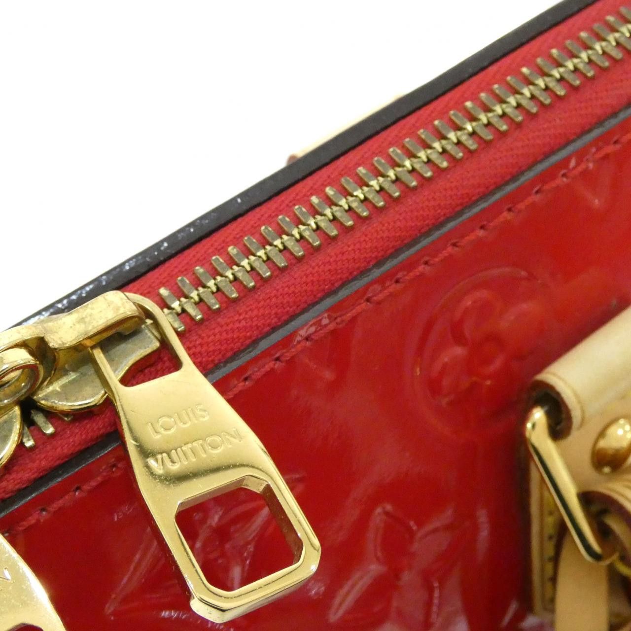 Louis Vuitton Louis Vuitton Louis Vuitton Montaigne Vernis Bag Plastic / Synthetic Handbag M90165 DUTY FREE for USA Size ONE SIZE - 6 Thumbnail