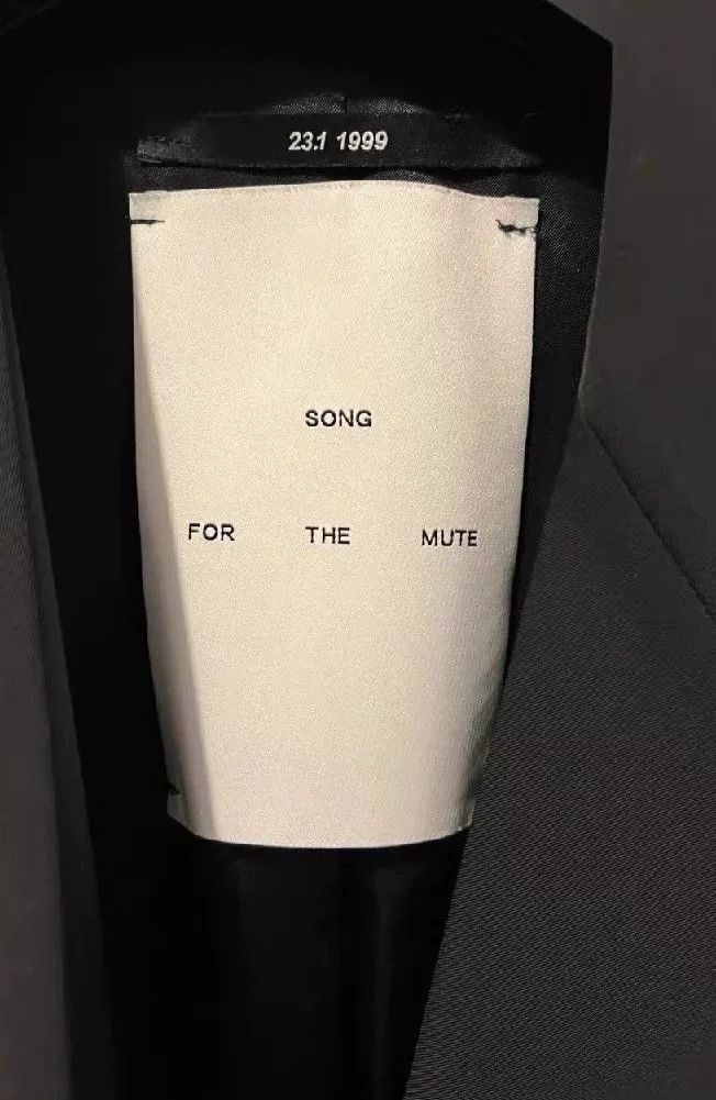 Song for the Mute 23.1 Shell Print Blazer
