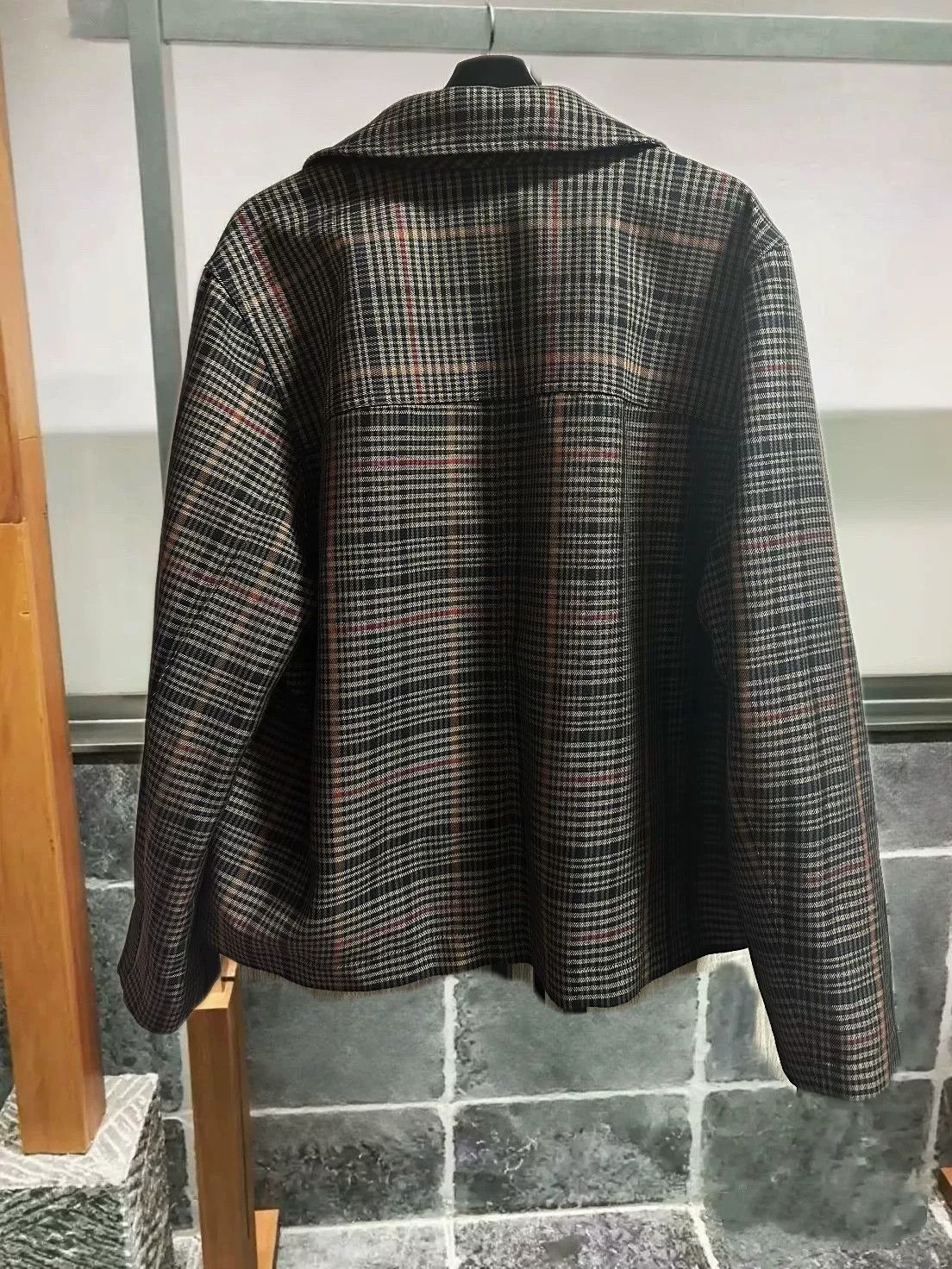 Song For The Mute SFTM 24.2 Teardrop Houndstooth Jacket Size US M / EU 48-50 / 2 - 2 Thumbnail