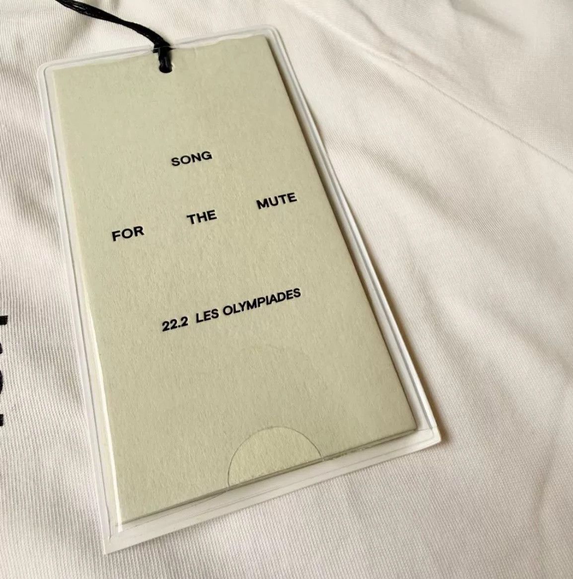 Song For The Mute sftm 22.2 Les Olympiades Printed T-Shirt Size US M / EU 48-50 / 2 - 6 Thumbnail