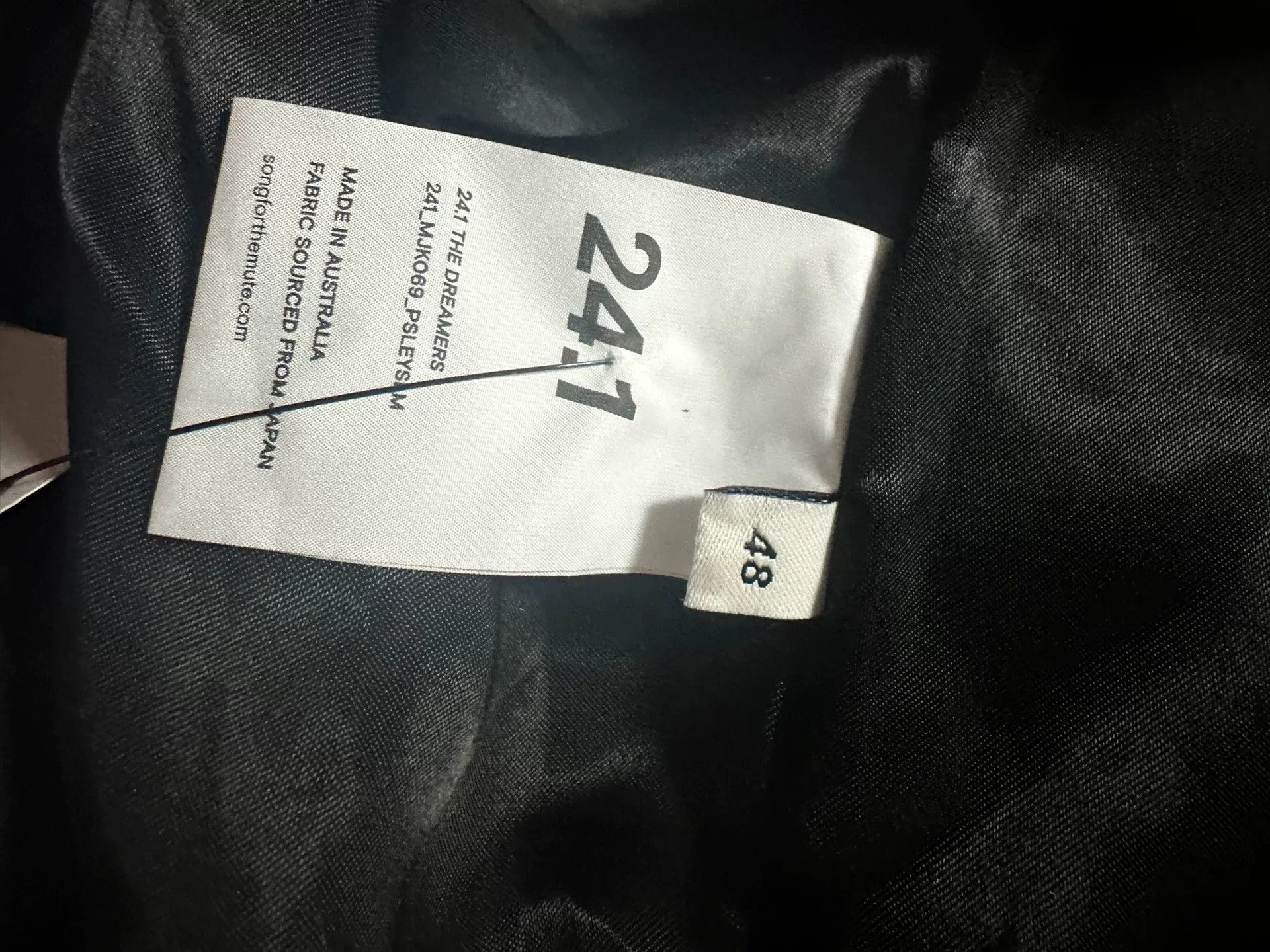 Song For The Mute sftm 24.1 THE DREAMERS Bomber Size US M / EU 48-50 / 2 - 4 Thumbnail