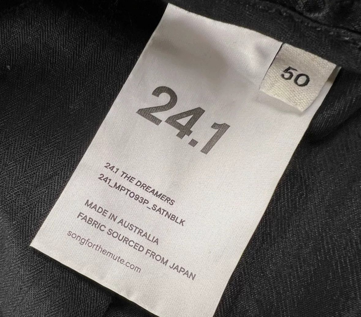 Song For The Mute SFTM 24.1 Silk Buttoned Trousers Size US 34 / EU 50 - 4 Thumbnail
