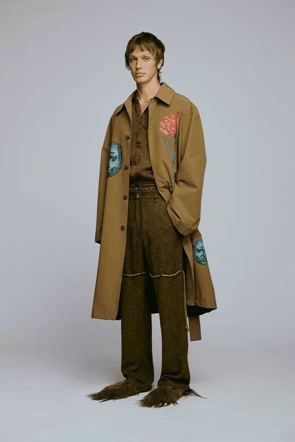 Song For The Mute SFTM 24.1 The Dreamers Strap Trousers Size US 32 / EU 48 - 6 Thumbnail