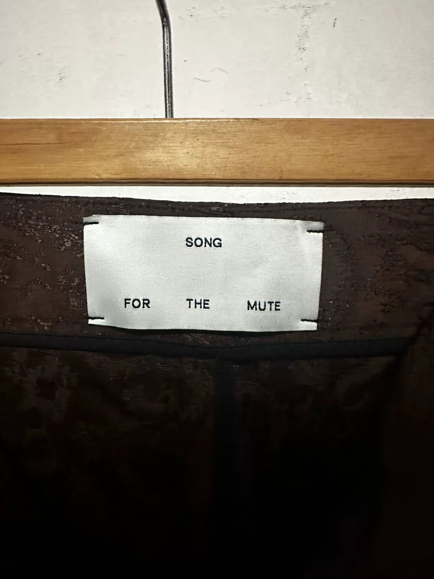Song For The Mute SFTM 24.1 The Dreamers Strap Trousers Size US 32 / EU 48 - 3 Thumbnail