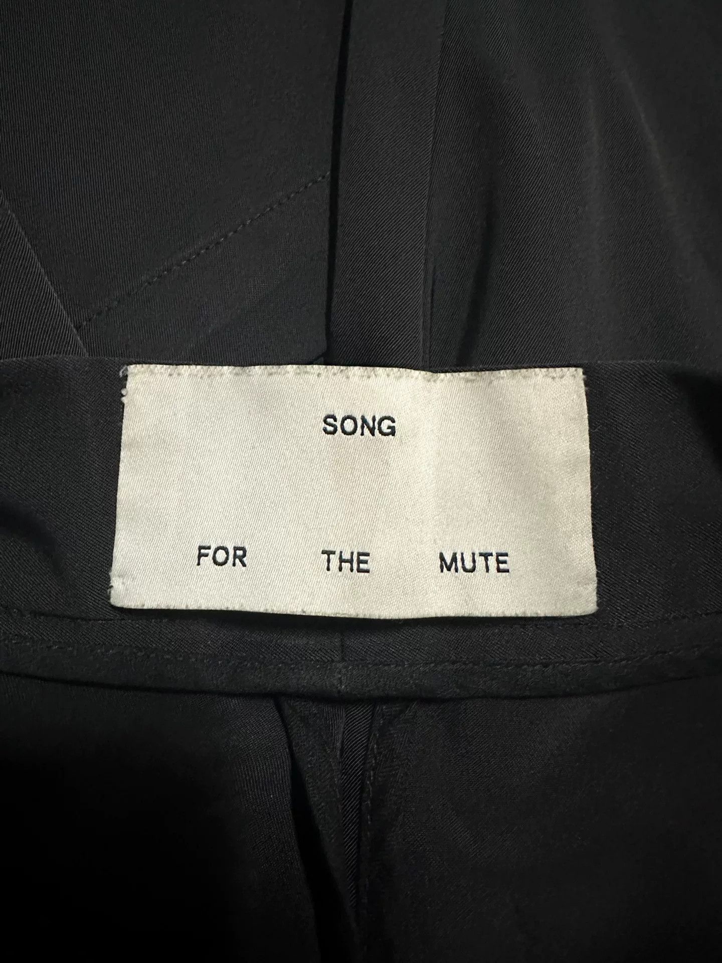 Song For The Mute Song for the Mute 22.1 Black Trousers Size US 30 / EU 46 - 3 Thumbnail