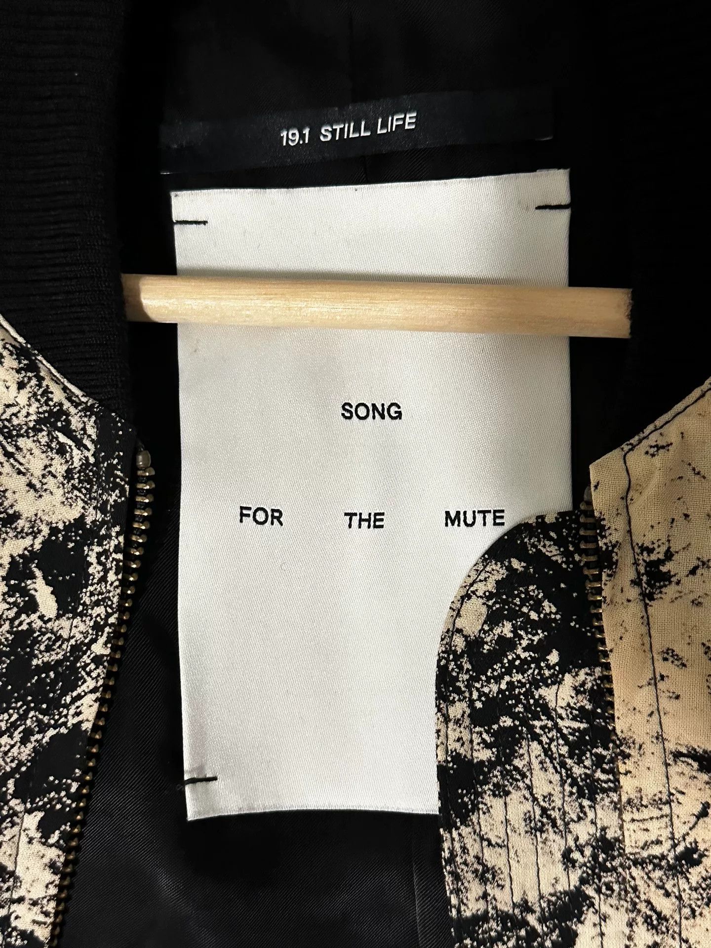 Song For The Mute SFTM 19.1 Marble Bomber Jacket Size US M / EU 48-50 / 2 - 3 Thumbnail