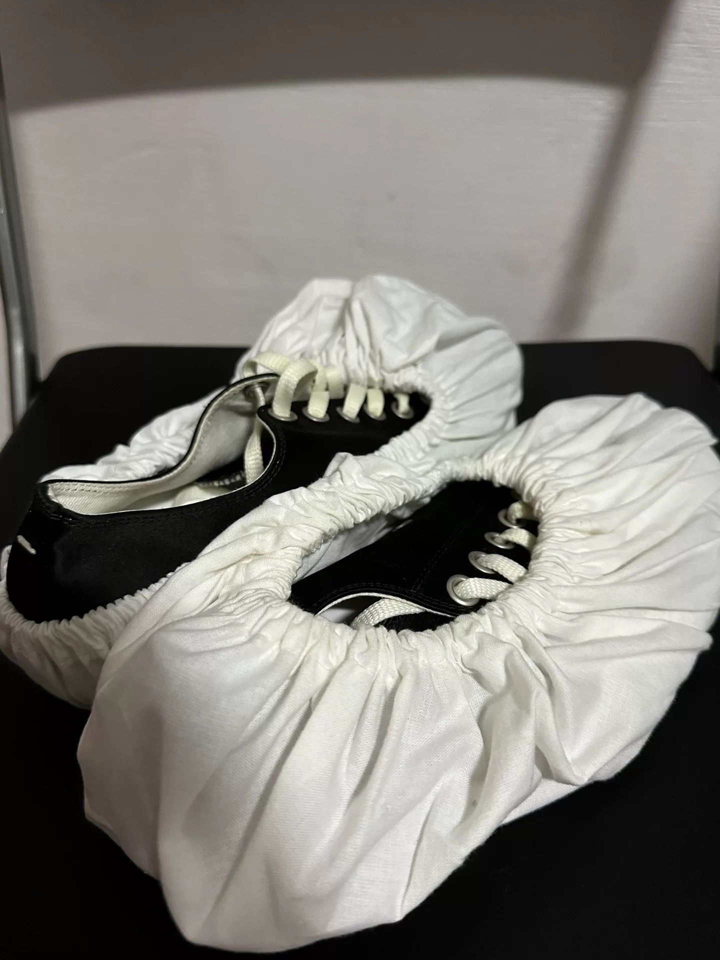 Maison Margiela Maison Margiela Silk Tabi Split-Toe Shoes Size US 7.5 / EU 40-41 - 4 Thumbnail