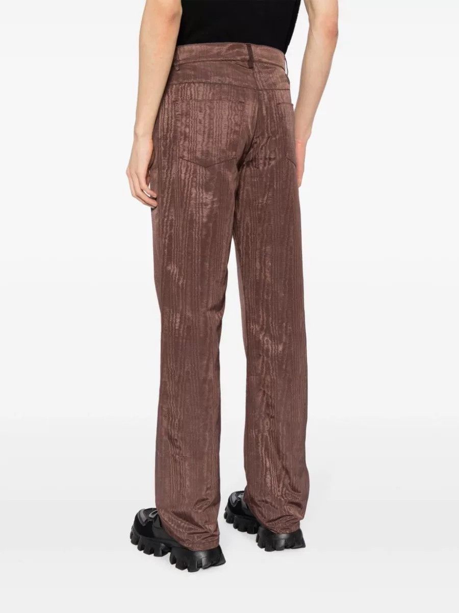 Marine Serre Marine Serre 23FW Brown Wave Trousers Size US 32 / EU 48 - 2 Thumbnail