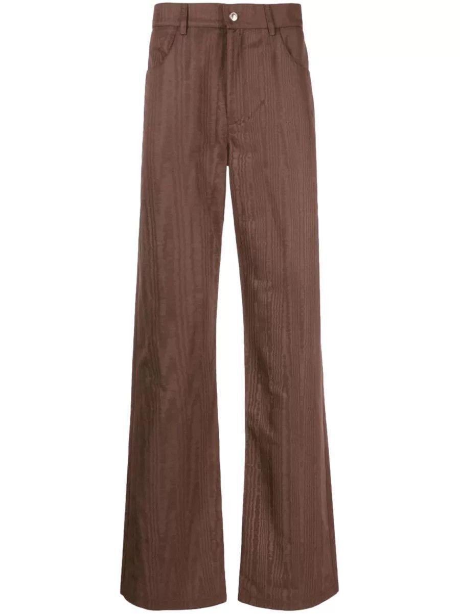Marine Serre Marine Serre 23FW Brown Wave Trousers Size US 32 / EU 48 - 3 Thumbnail