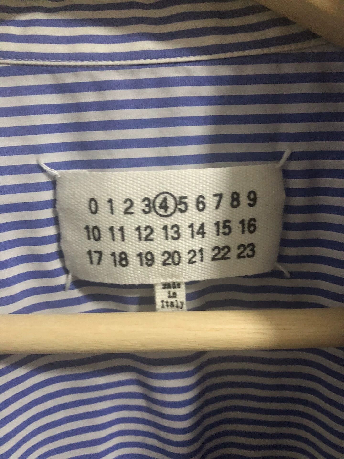 Maison Margiela Maison Margiela 18ss Striped Shirt Size S / US 4 / IT 40 - 3 Thumbnail