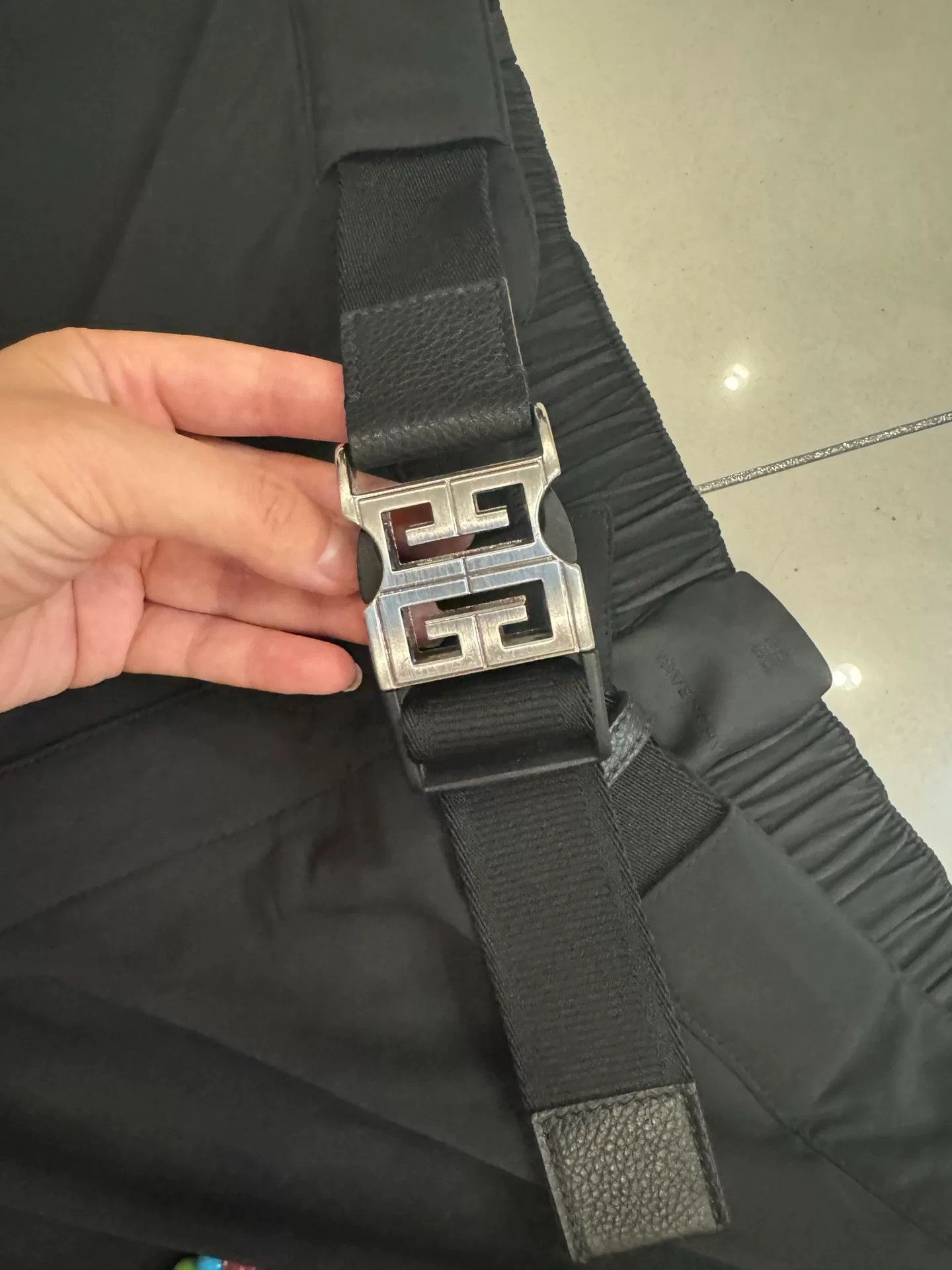 Givenchy Givenchy by MMW Logo Belt Cargo Pants Size US 31 - 4 Thumbnail