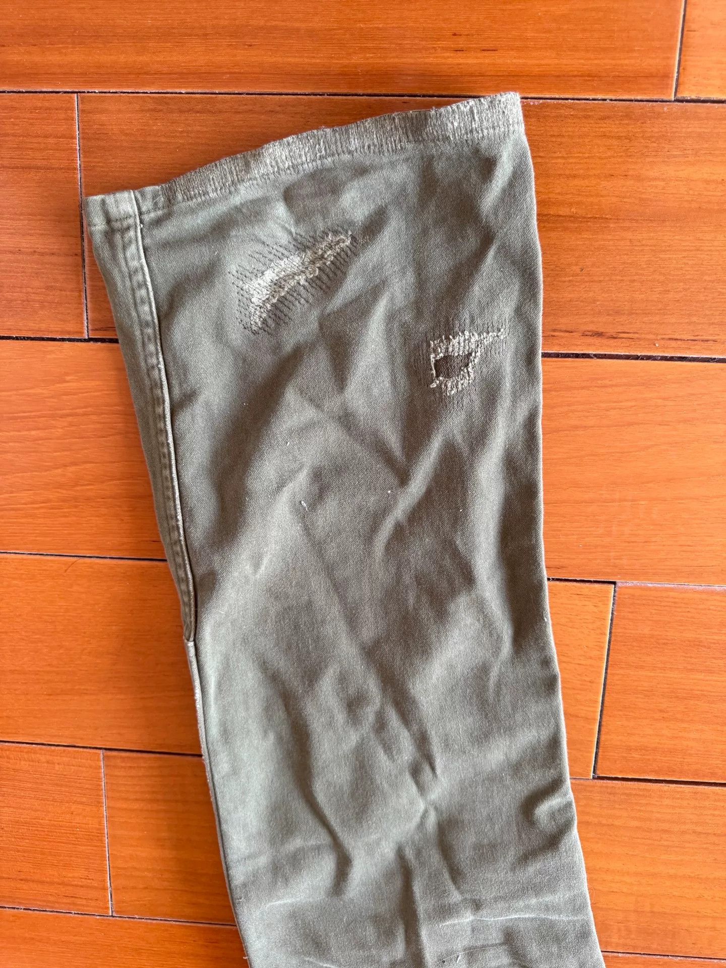 Vuja De Vujade 004 Green Cargo Pants Size US 28 / EU 44 - 8 Thumbnail