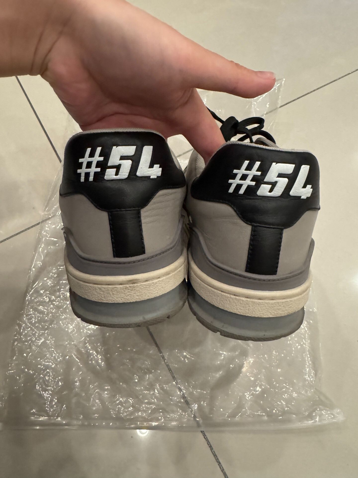 Louis Vuitton Louis Vuitton Original Black Cement Trainer Size US 9.5 / EU 42-43 - 2 Thumbnail